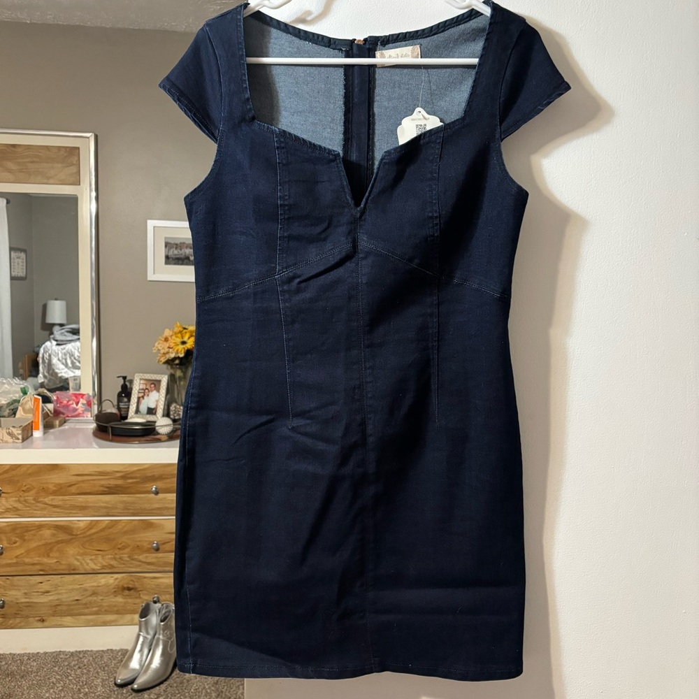 Altar'd State Mini Dress with Flutter Cap Sleeves